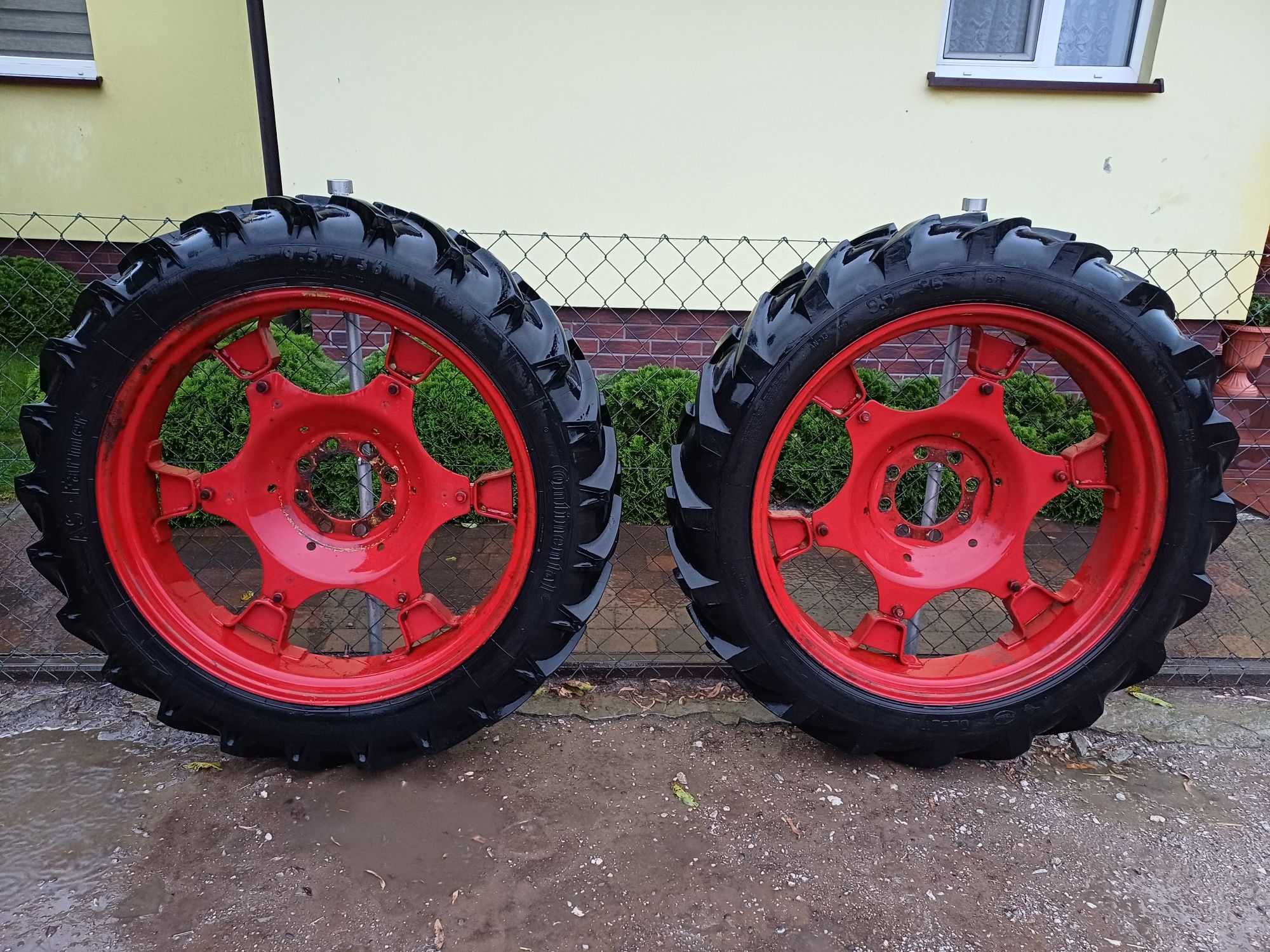 Wąskie koła 9.5 - 36 do międzyrzędzi Ursus C-360, Zetor
