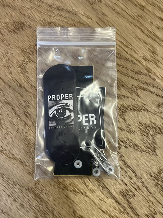 Fingerboard proper czarny full zestaw + gratisy