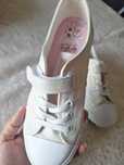 Tênis Infantil Feminino com Glitter e Fecho em Velcro
