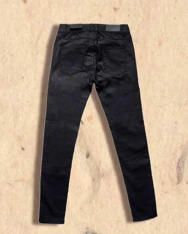 Woskowane spodnie Super Slim fit marki Gnious, rozmiar 34/XS size 6