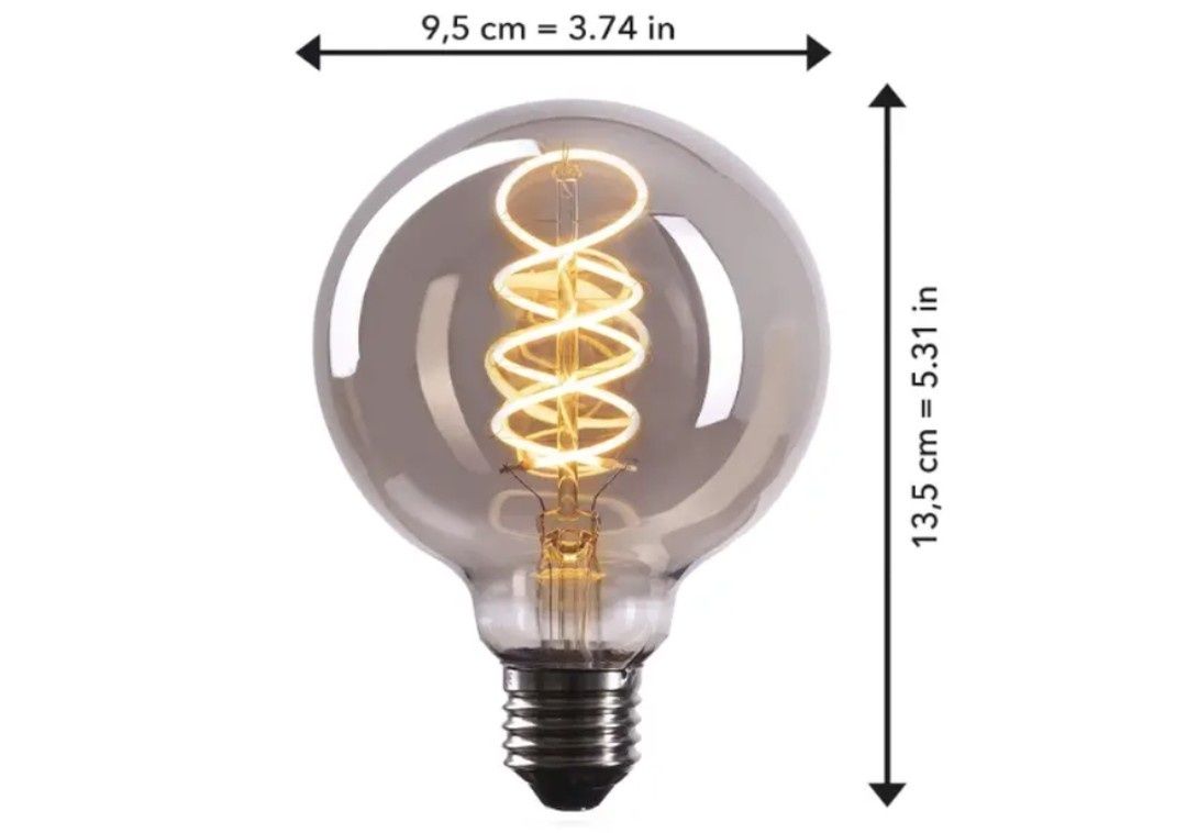 Лампа Эдисона в винтажном cтиле CROWN LED EL019 4W E27 230 lm 1 шт