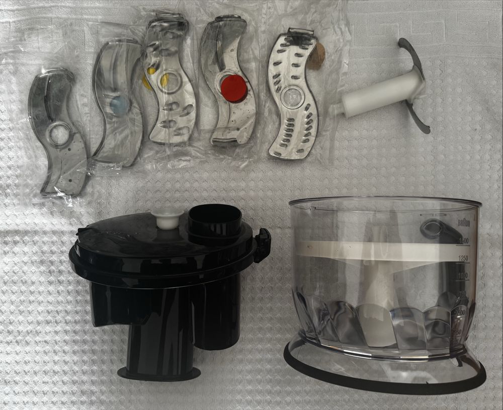 Braun MultiQuick - malakser, rozdrabniacz 1,5 L zestaw kompletny