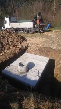 Szamba betonowe szambo zbiorniki piwniczki Rybnik Skawina Kielce Tychy