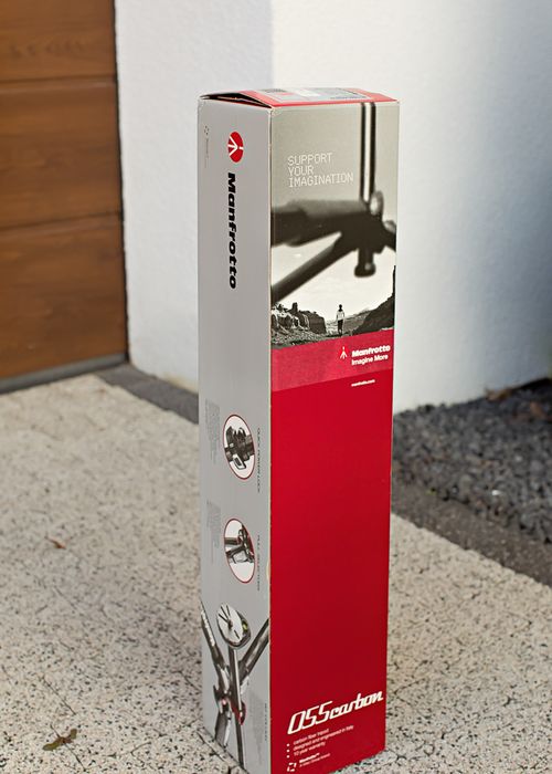 Statyw Manfrotto 055PRO karbon + głowica 808RC4