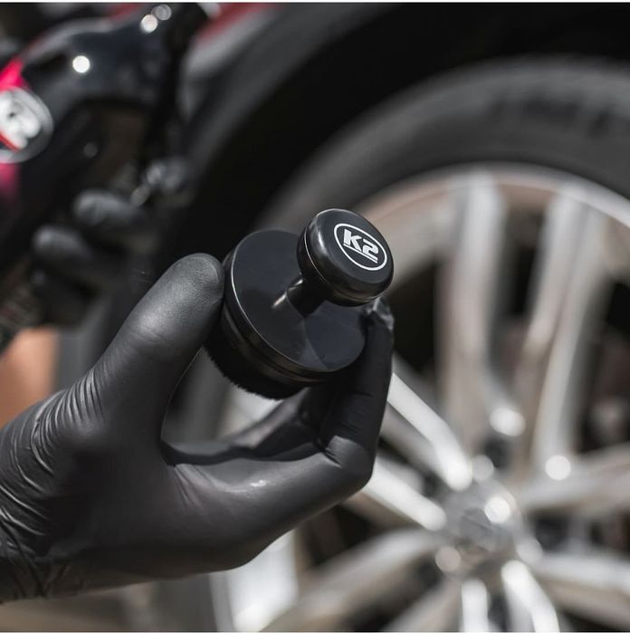 K2 Traco PRO aplikator do dressingu z gęstym włosiem + stojak D7040