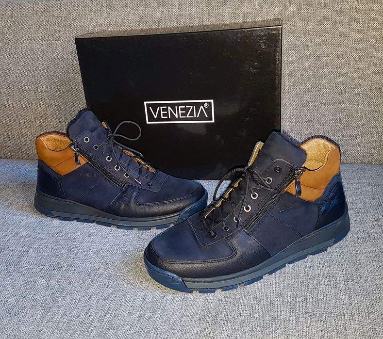 Venezia - męskie ocieplane buty roz. 42 - Nowe