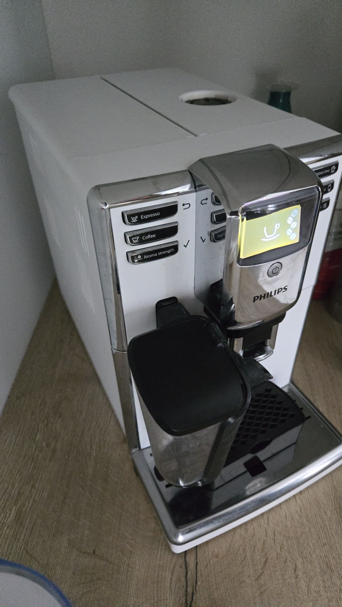 Ekspres do kawy Philips Latte Go biały