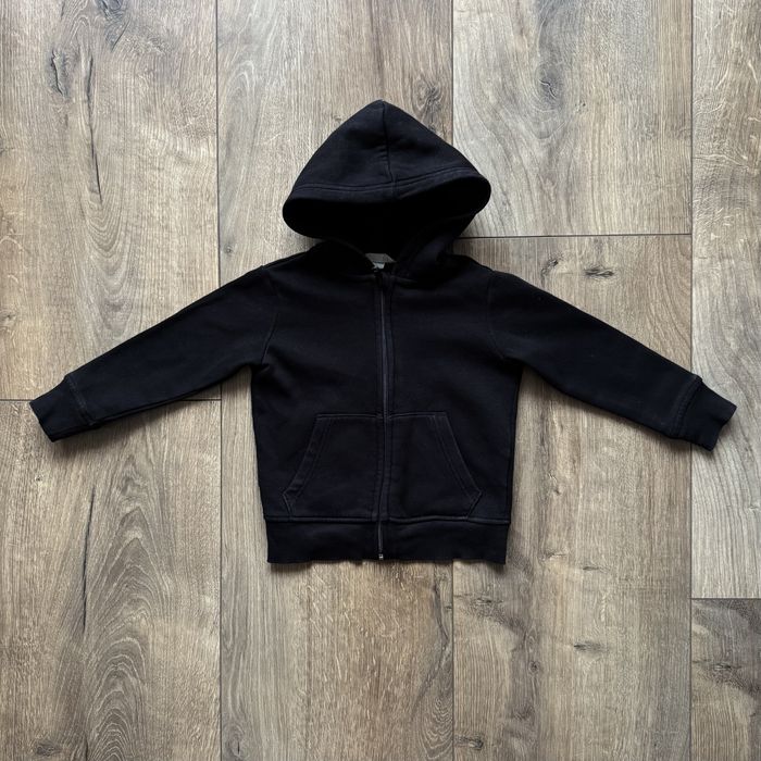 Czarna bluza z kapturem 98/104 h&m