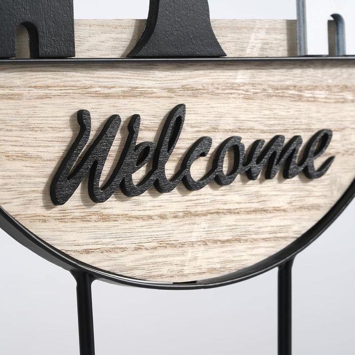 Dekoracja z napisem welcome