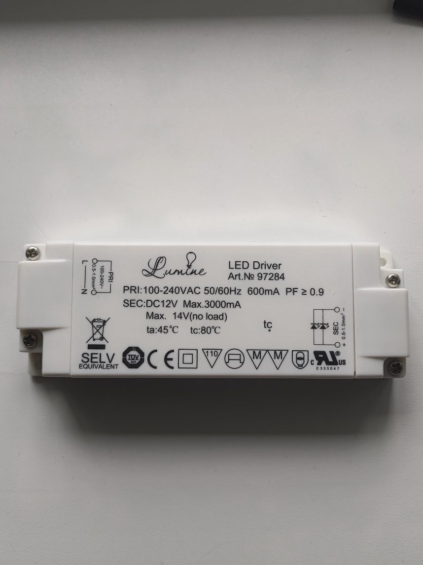 Блок живлення для LED Lumine 36W 12V