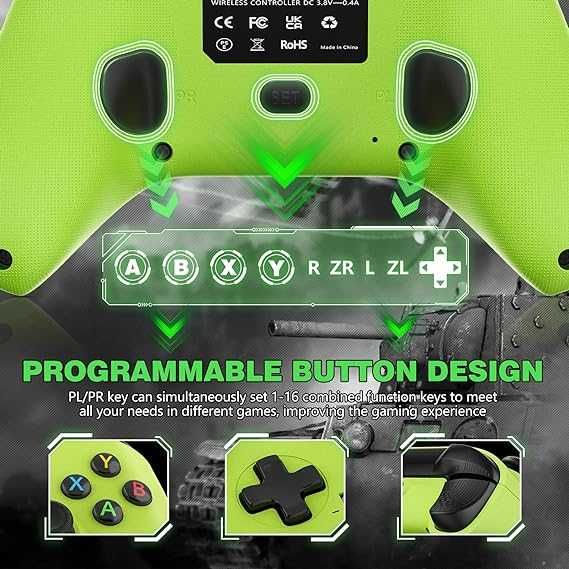 kontrolera bezprzewodowego Gamrombo do PC