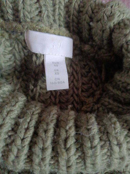 Sweter HM bardzo ciepły XS