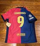 S M L Koszulka Nike Barcelony Lewandowski 9