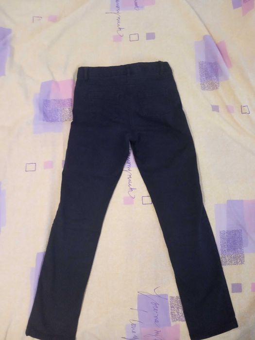 Синие брюки, джинсы для  девочки на 10- 11 лет Waikiki,джинсы.