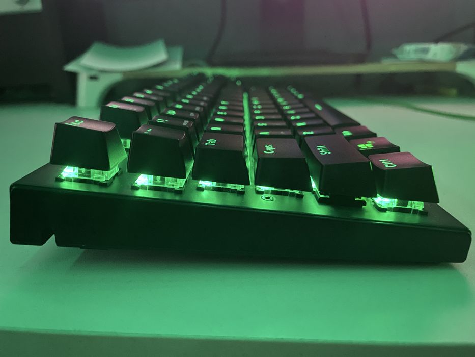 Klawiatura mechaniczna GENESIS THOR 300 TKL Green Blue Switches