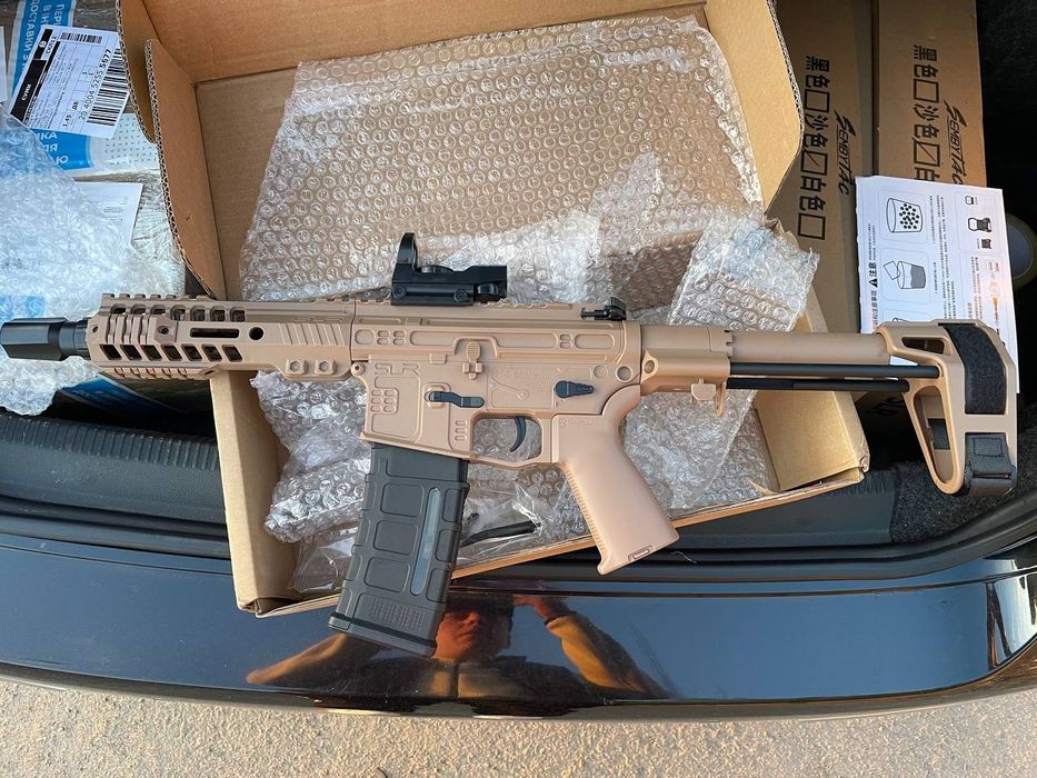 Профессиональный автомат на орбизах м 416 ак 47