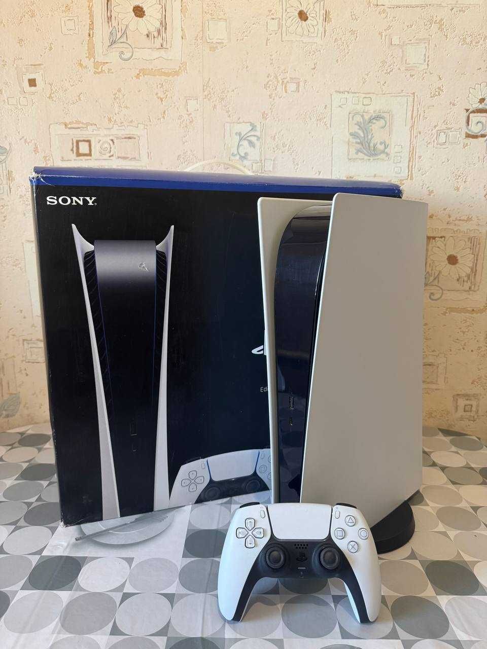 Продам PlayStation 5 Digital Edition White 825gb (ревизия: CFI-1216B)