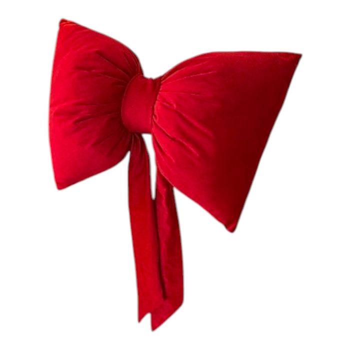 Poduszka dekoracyjna kokarda.