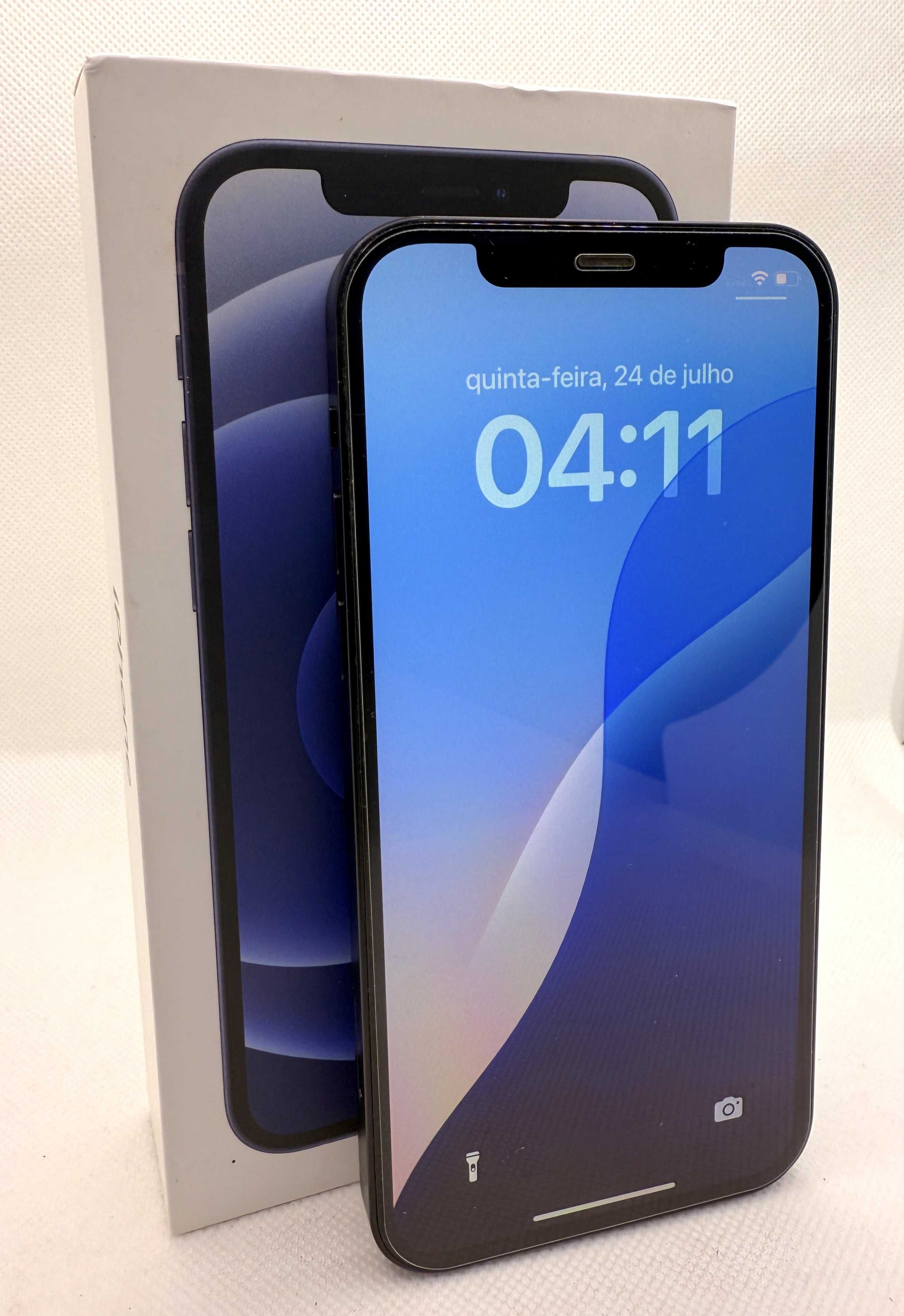 iPhone 12 64GB Preto | Desbloqueado | Funciona Perfeitamente | 5G