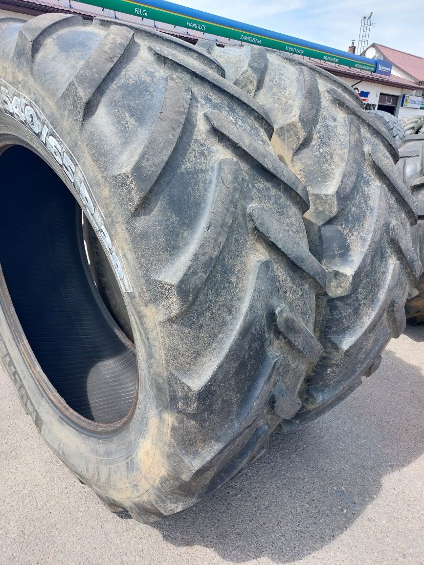 540/65R38 Michelin opony używane rolnicze para