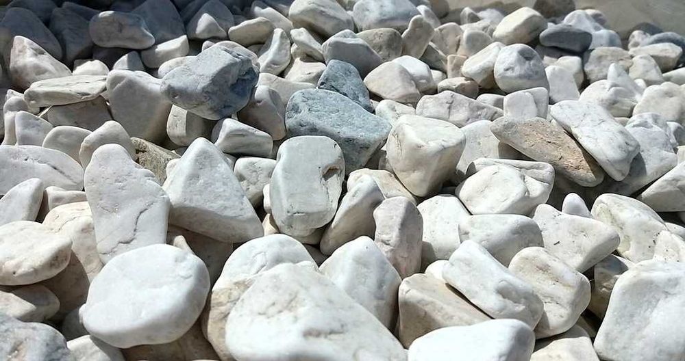 Otoczaki/żwiry Białe Czarne Ice Blue Polskie Naturalne  Tona z Dostawą