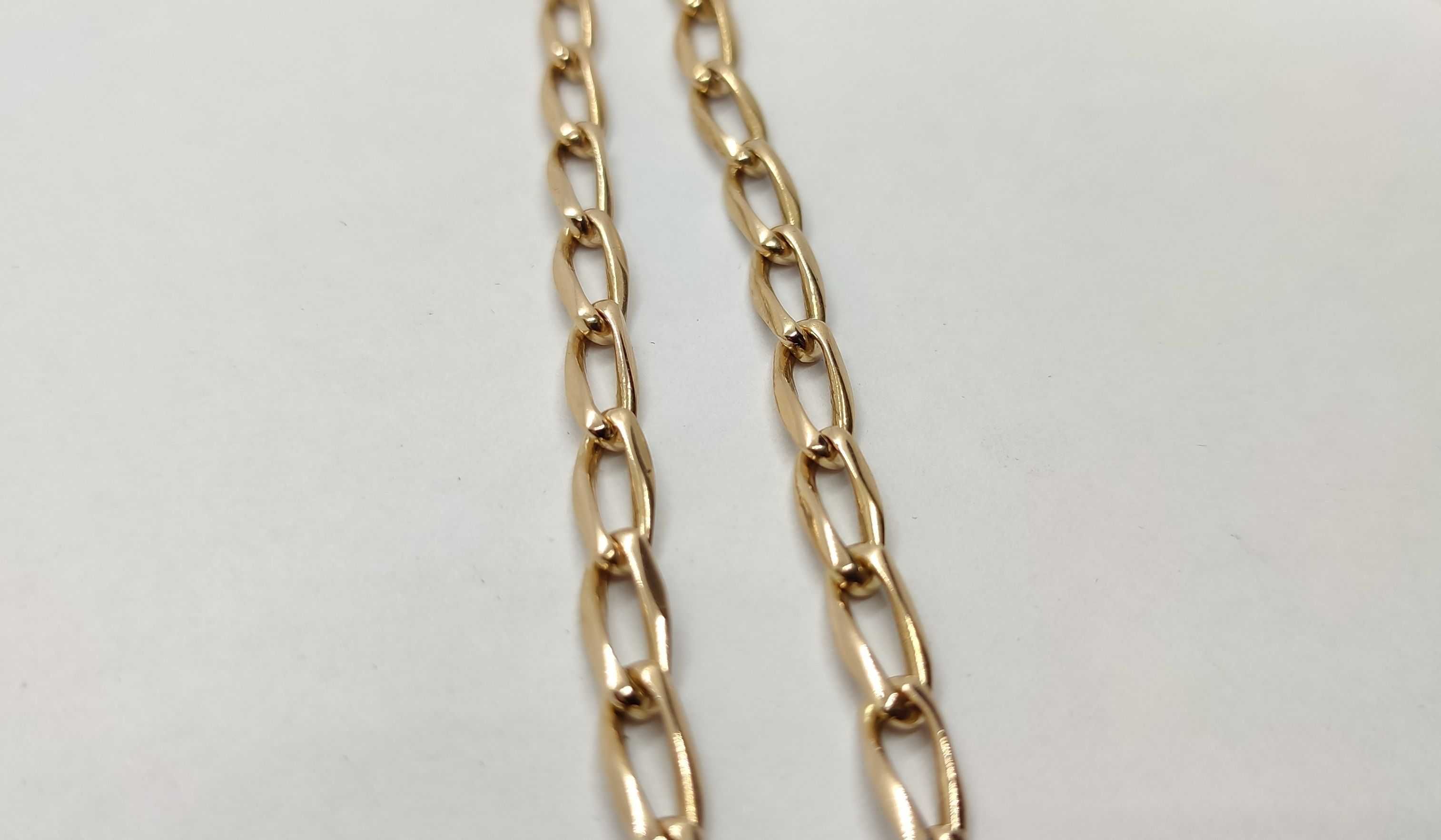 Złoty łańcuch 25,90g 54cm p585 /LID łańcuszek złoto