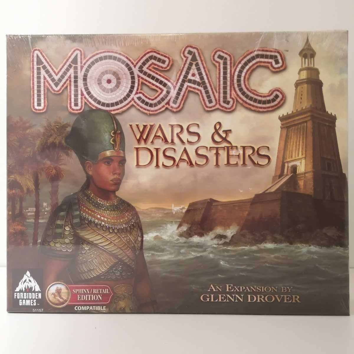 Mosaic: Wars and Disasters - expansão para jogo de tabuleiro