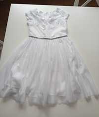 Biała sukienka Cool Club rozmiar 128