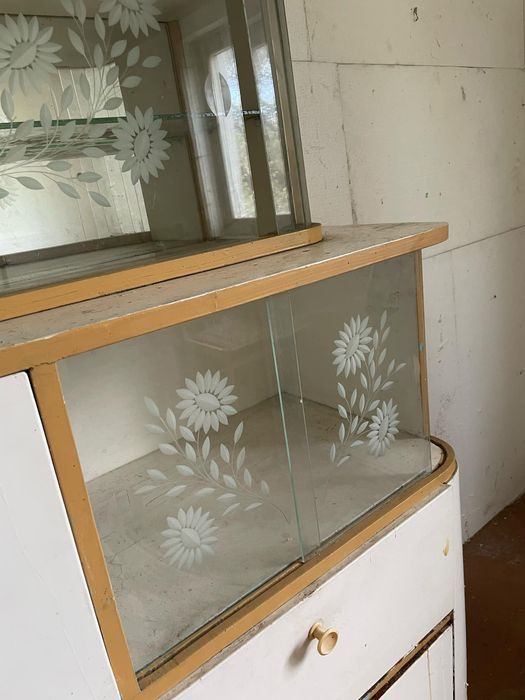 kredens kuchenny PRL lata 60.