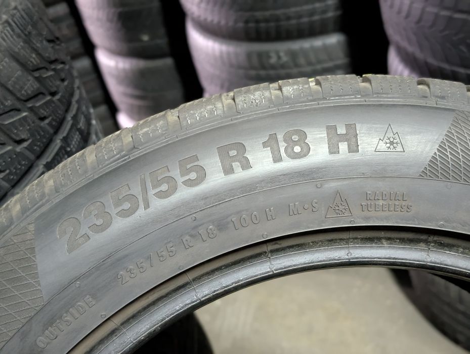 Шини зимові 235 55 r 18 Continental резина колеса gtyres