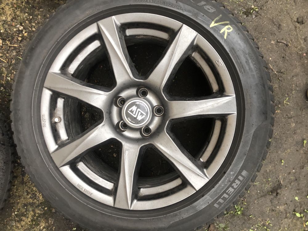 Koła VW Tiguan felgi aluminiowe 18’ opony zimowe 225/55R18