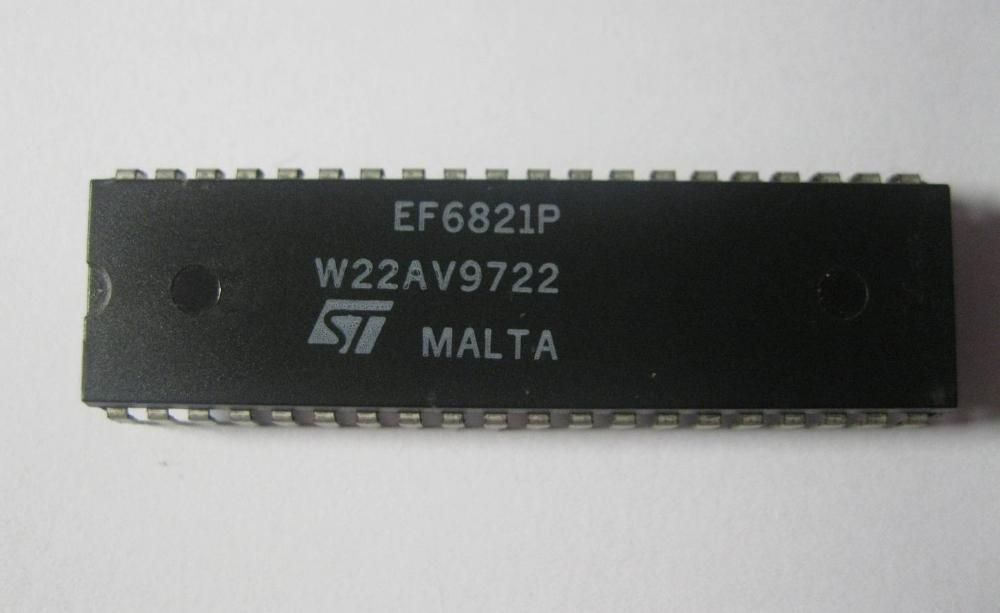 Circuito Integrado EF6821P Adaptador Periférico Paralelo MC6821