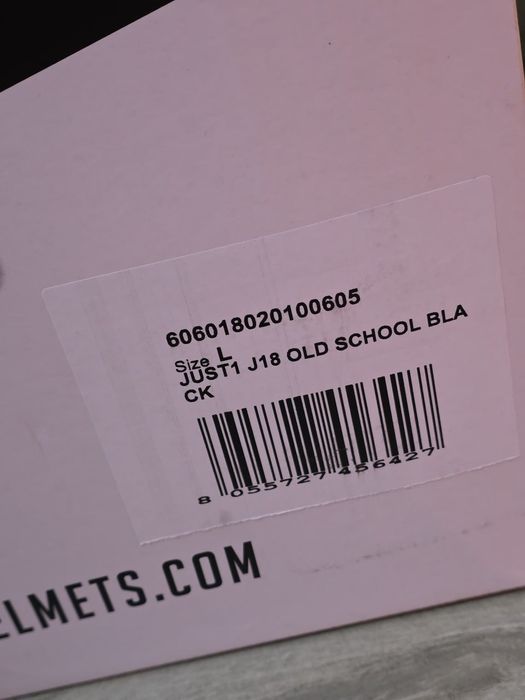 кроссовый шлем Just1 J18 Old School Black