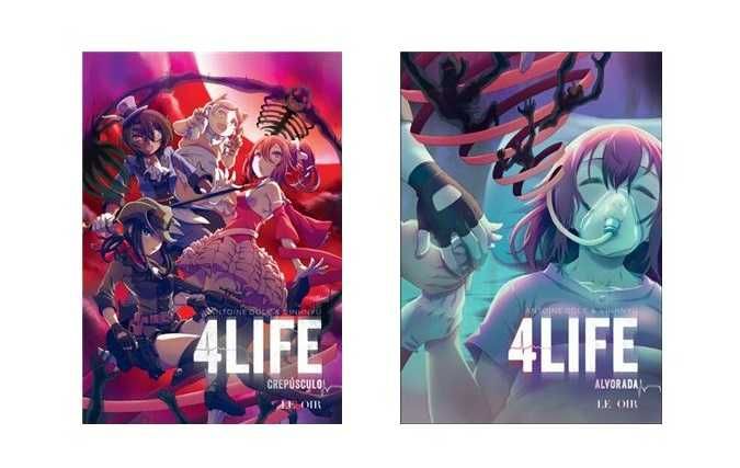 4life - Livro 1: Crepúsculo/ Livro 2: Alvorada, Antoine Dole, Vinhnyu