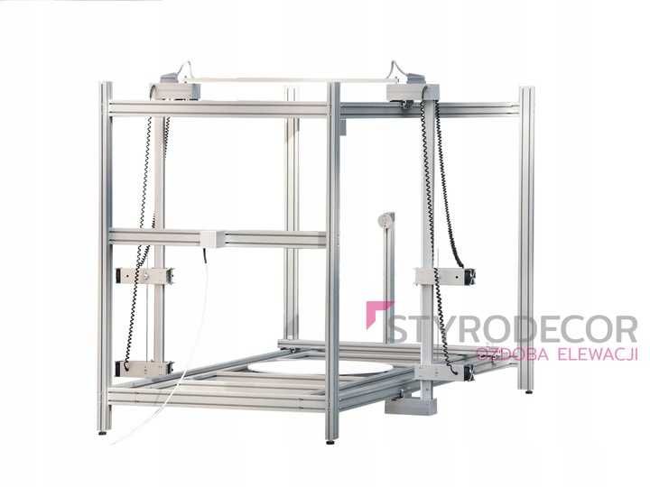 Styropian EPS styrodur XPS cięcie na wymiar frezowanie CNC 2,5D