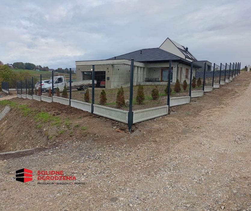 PRODUCENT 246x20x5 cm 250x20x5 cm Podmurówka Deska Betonowa PANEL