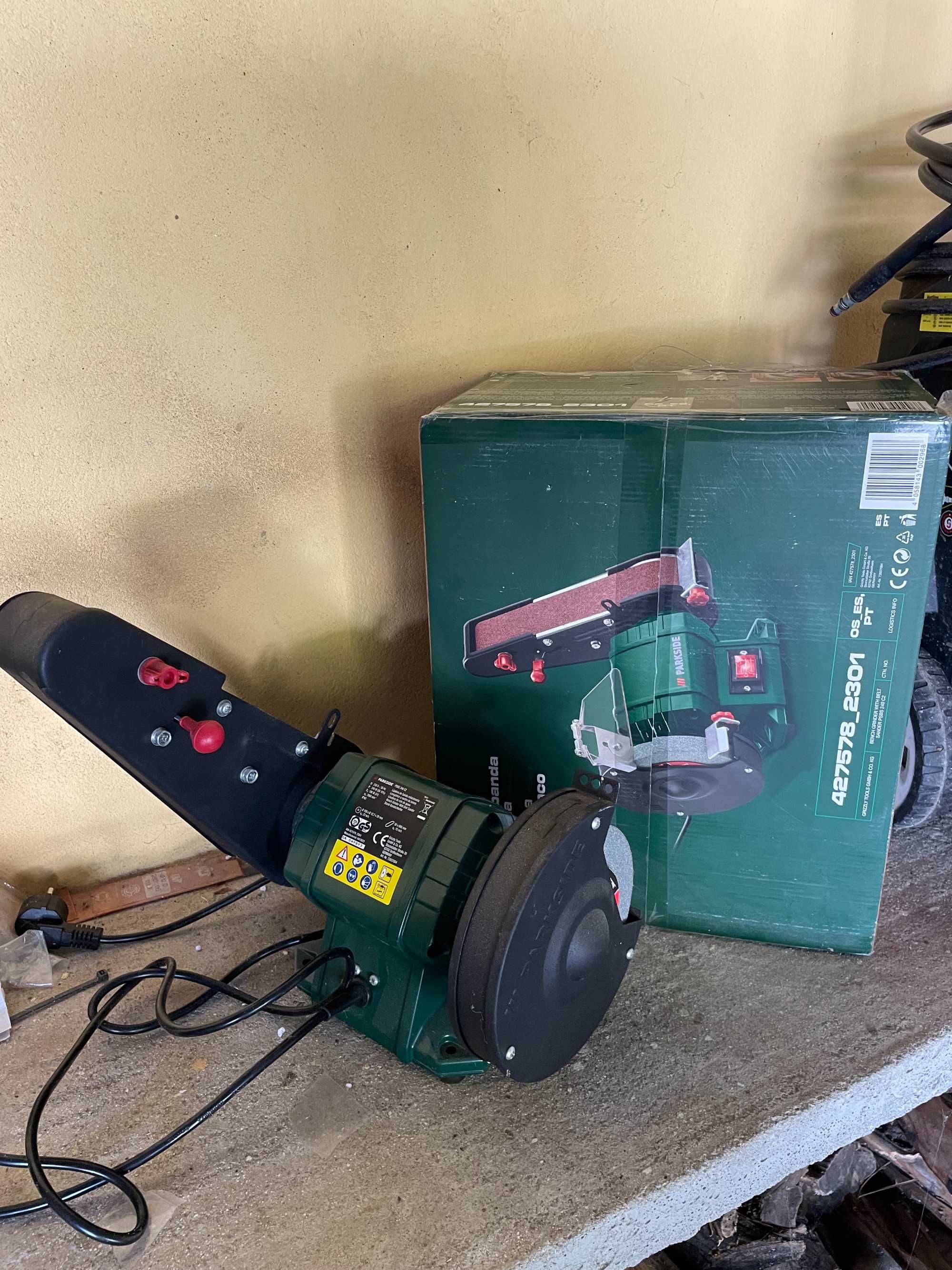 Lixadora de Rolo de Apoio PARKSIDE PSBS 240 C2 – 240W