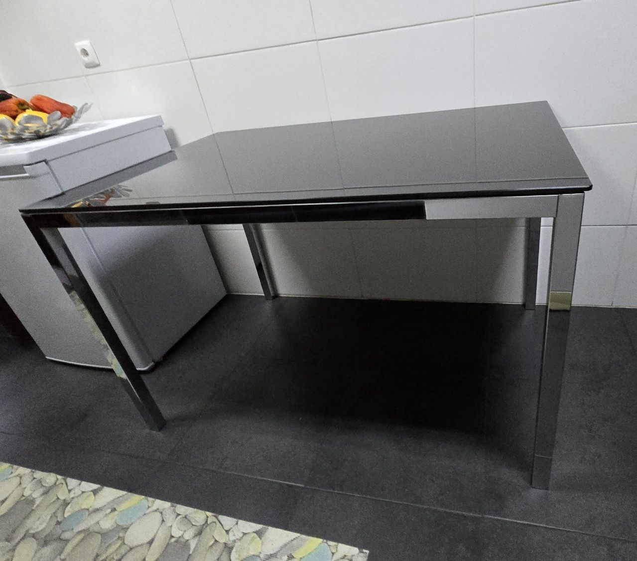 Mesa de vidro temperado