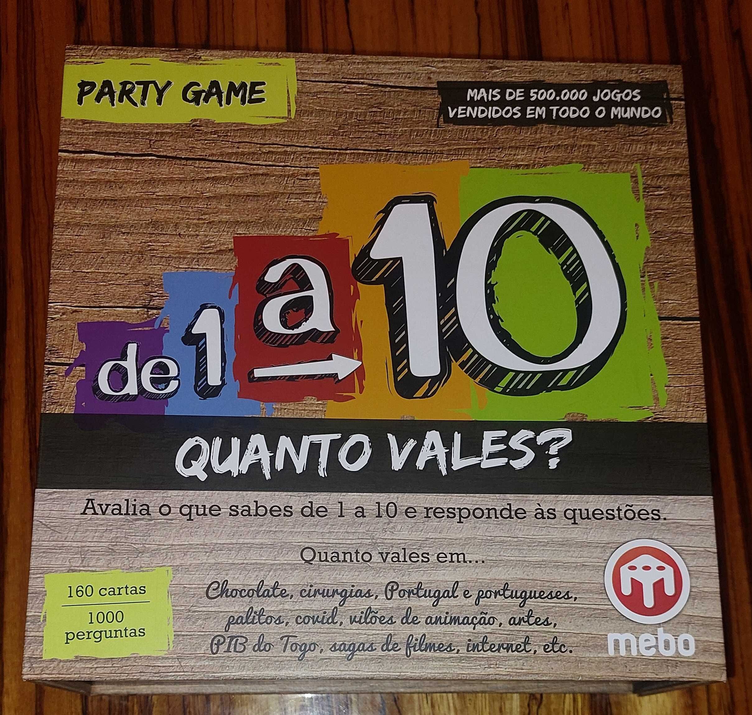 Jogo de tabuleiro "Quanto vales?"