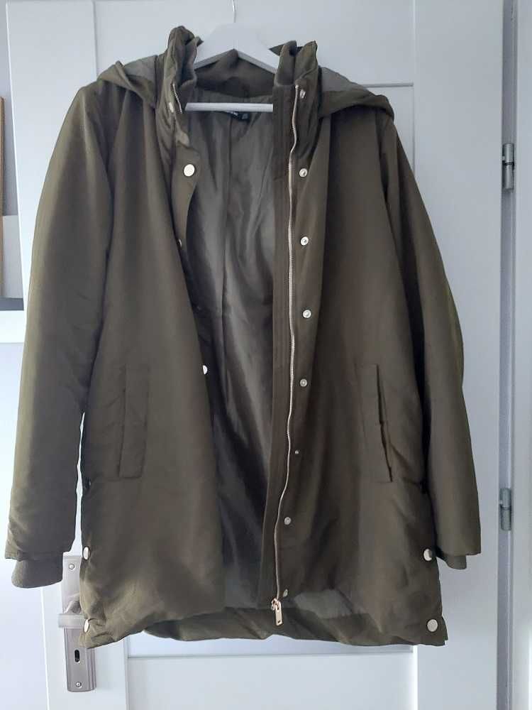 Stradivarius oliwkowa kurtka M