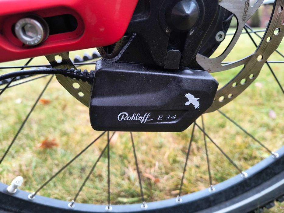 Rower elektryczny HNF Nicolai XD3 All terrain Rohloff silnik Bosch Cx