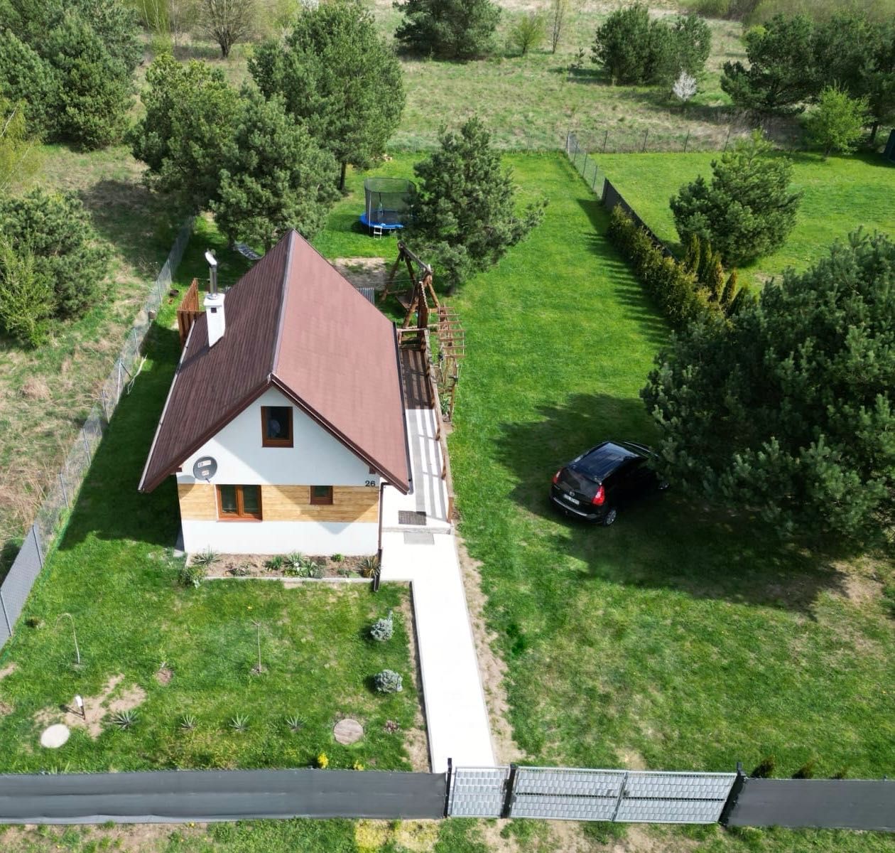 Domek z balia na Mazurach nad jeziorem do wynajęcia