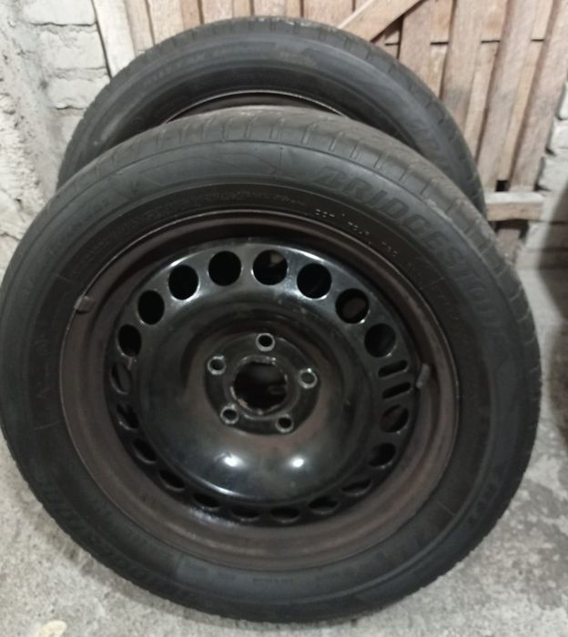 Koła stalowe 5x120 z oponami zimowymi 225/55 R17