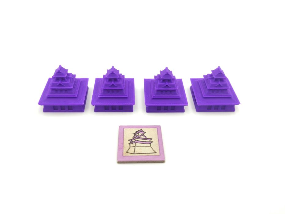 Rising Sun - Zestaw twierdz do gry planszowej