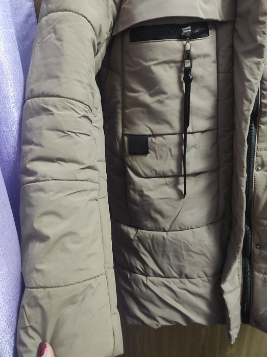 Зимова куртка мокко