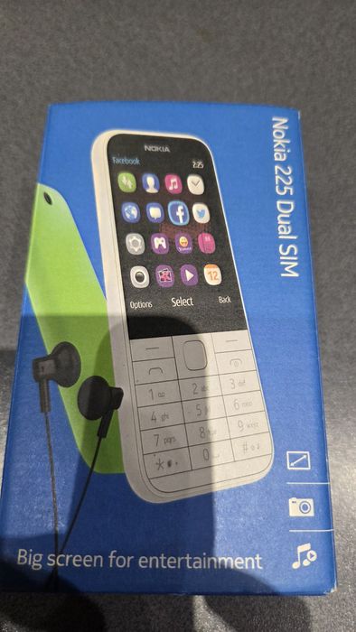 Nokia 225 Dual Sim - komplet