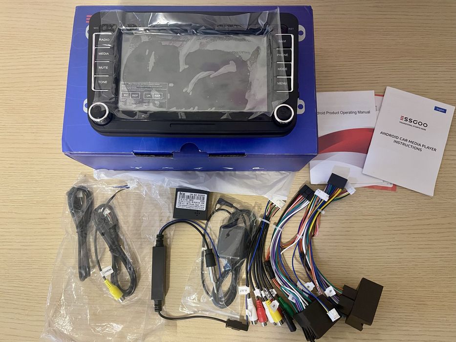 Магнитола штатна 4/64 ГБ для VW/Skoda/Seat, фольсваген шкода