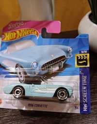 Hot Wheels 1956 Corvette Chevrolet błękitny