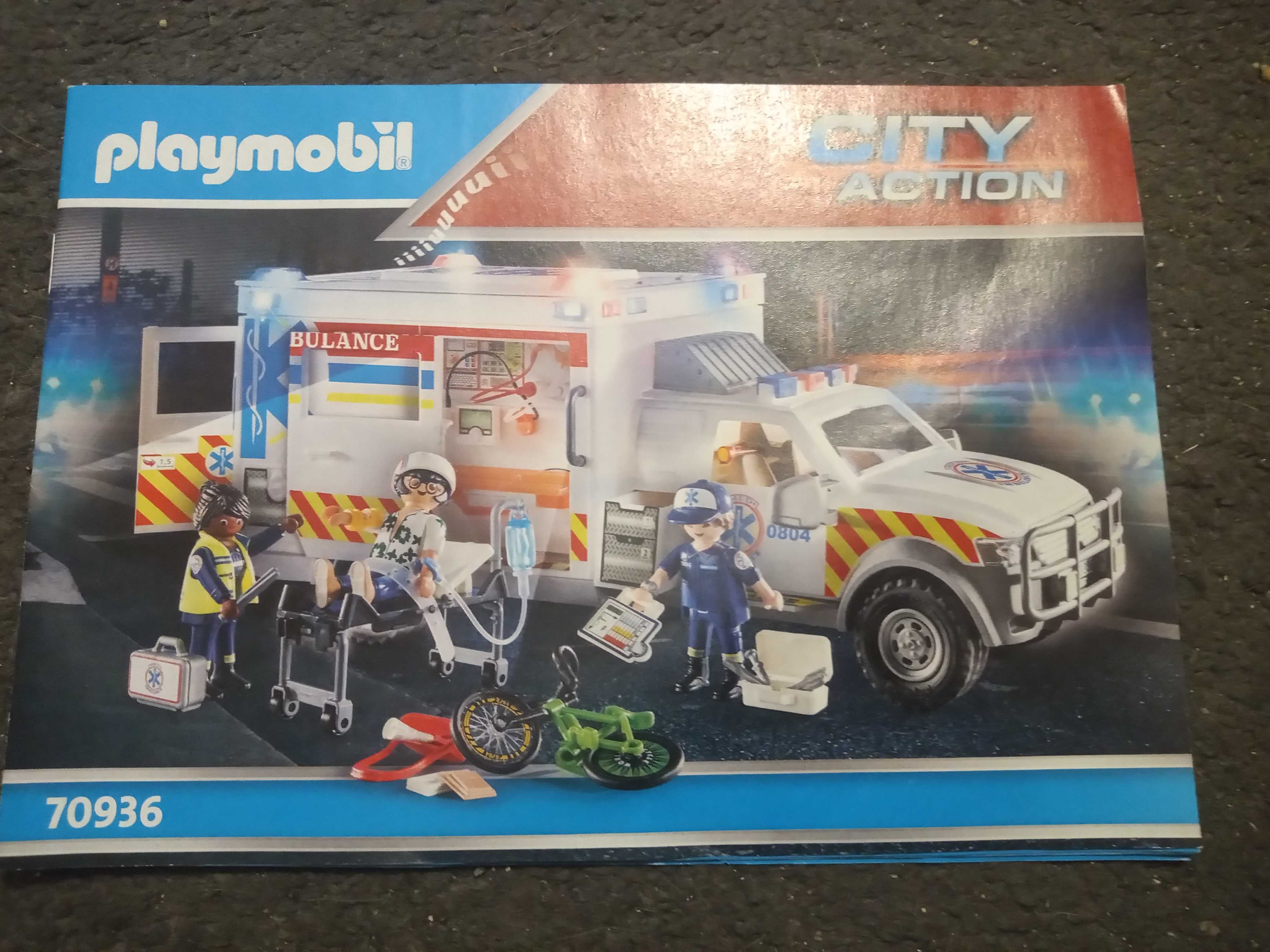 Playmobil 70936 ambulans pogotowia ratunkowego