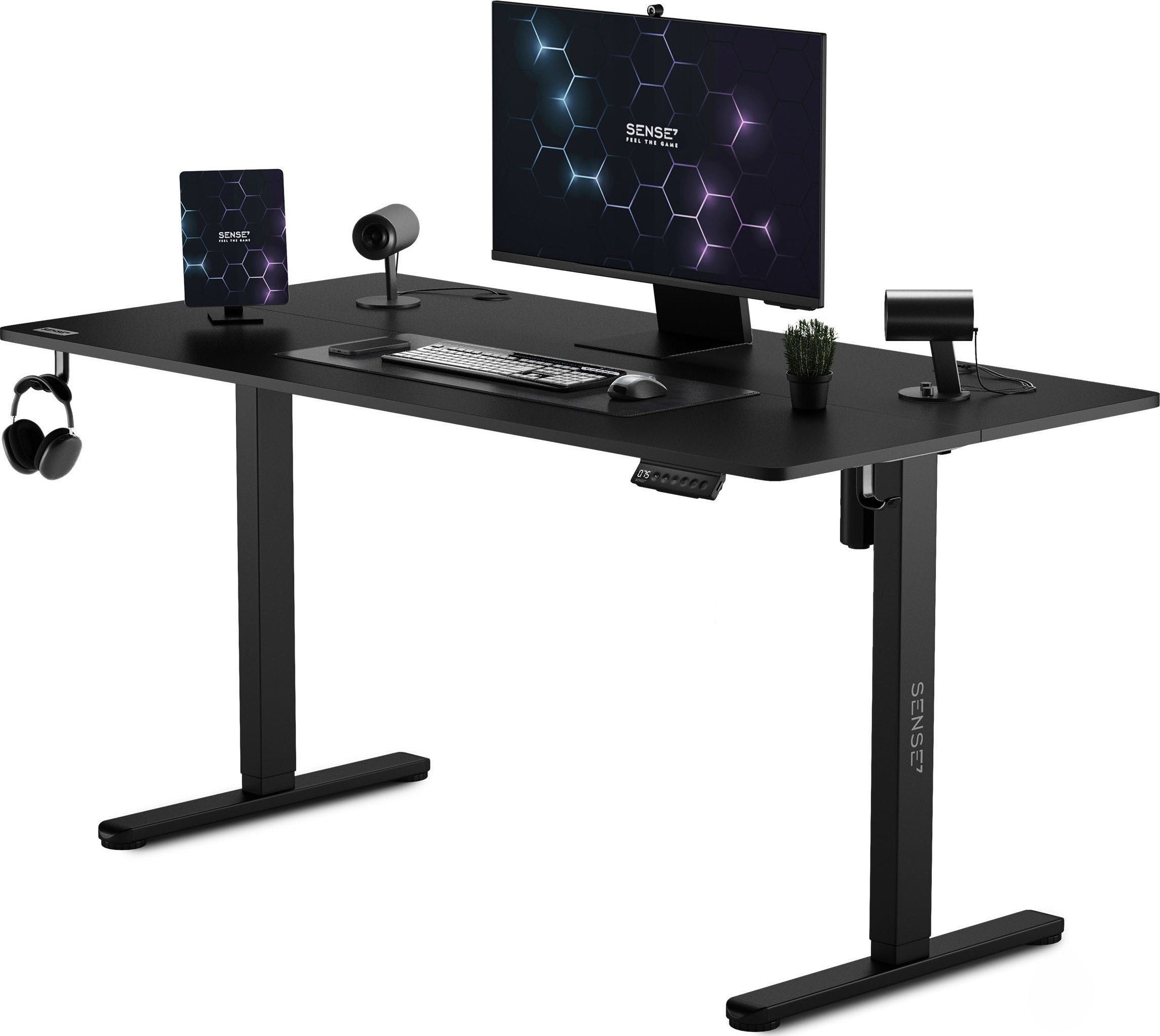 Комп'ютерний стіл 140x70 см з електрорегулюванням висоти Sense7 Nojo